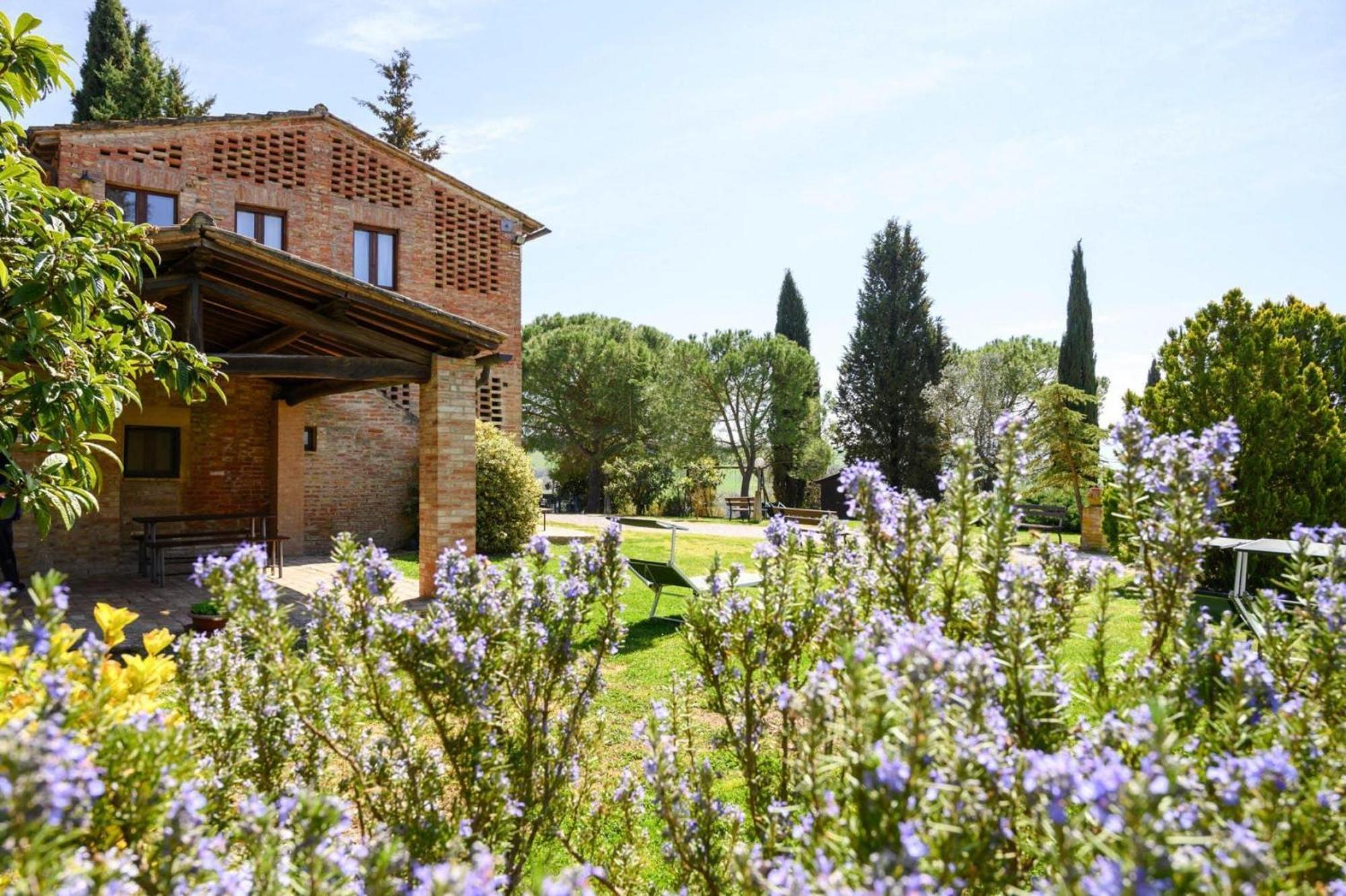 Апартаменты Fattoria Bio Pieve A Salti Монтальчино Экстерьер фото